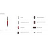 Стайлер Dyson  Airwrap Bluetooth I.D. HS08 Complete Long Red Velvet/Gold