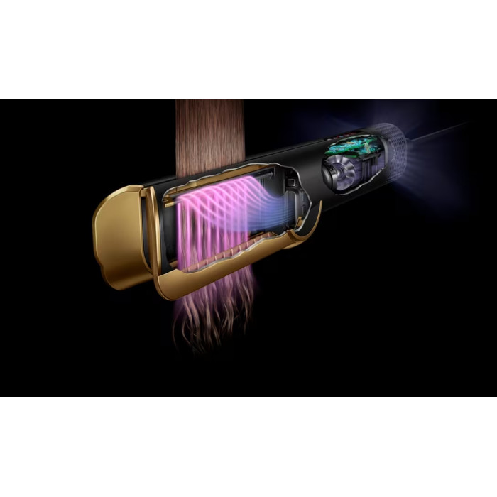 Dyson HT01 Airstrait Onyx Black/Gold (з кейсом)
