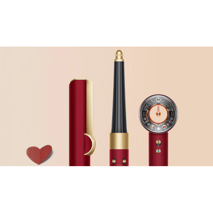 Dyson HT01 Airstrait Red Velvet/Gold (з кейсом)